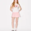 Balloon Mini Skirt in Mixed Silk Balloon Mini Skirt in Mixed Silk
