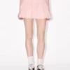 Balloon Mini Skirt in Mixed Silk Balloon Mini Skirt in Mixed Silk