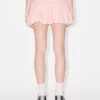Balloon Mini Skirt in Mixed Silk Balloon Mini Skirt in Mixed Silk