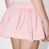 Balloon Mini Skirt in Mixed Silk Balloon Mini Skirt in Mixed Silk