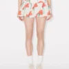 Balloon Mini Skirt in Taffetas Balloon Mini Skirt in Taffetas