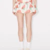 Balloon Mini Skirt in Taffetas Balloon Mini Skirt in Taffetas