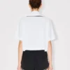 Boke Flower 2.0′ Baseball Short Sleeve Shirt in Poplin Cotton Boke Flower 2.0′ Baseball Short Sleeve Shirt in Poplin Cotton