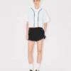 Boke Flower 2.0′ Baseball Short Sleeve Shirt in Poplin Cotton Boke Flower 2.0′ Baseball Short Sleeve Shirt in Poplin Cotton