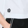 Boke Flower 2.0′ Baseball Short Sleeve Shirt in Poplin Cotton Boke Flower 2.0′ Baseball Short Sleeve Shirt in Poplin Cotton