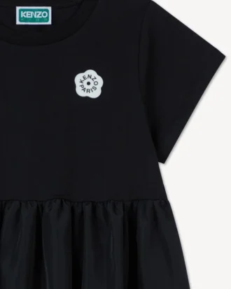 Boke Flower 2.0′ Dress in Cotton and Nylon
