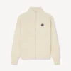 Boke Flower 2.0′ Embroidered Cardigan in Cotton and Wool