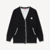 Boke Flower 2.0′ Embroidered Cardigan in Cotton and Wool Boke Flower 2.0′ Embroidered Cardigan in Cotton and Wool