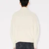 Boke Flower 2.0′ Embroidered Cardigan in Cotton and Wool