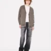 Boke Flower 2.0′ Embroidered Cardigan in Cotton and Wool Boke Flower 2.0′ Embroidered Cardigan in Cotton and Wool