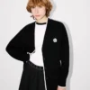 Boke Flower 2.0′ Embroidered Cardigan in Cotton and Wool Boke Flower 2.0′ Embroidered Cardigan in Cotton and Wool