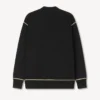 Boke Flower 2.0′ Embroidered Cardigan in Wool Cotton Boke Flower 2.0′ Embroidered Cardigan in Wool Cotton
