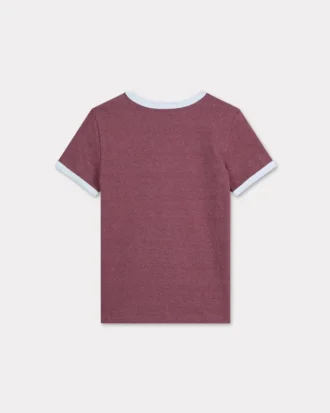 Boke Flower 2.0′ Embroidered Fitted T-Shirt in Cotton