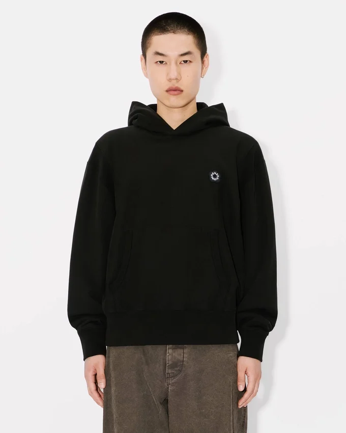 Boke Flower 2.0′ Embroidered Hoodie in Cotton Boke Flower 2.0′ Embroidered Hoodie in Cotton