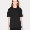 Boke Flower 2.0′ Embroidered Loose T-Shirt in Cotton Boke Flower 2.0′ Embroidered Loose T-Shirt in Cotton
