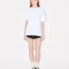 Boke Flower 2.0′ Embroidered Loose T-Shirt in Cotton Boke Flower 2.0′ Embroidered Loose T-Shirt in Cotton