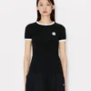 Boke Flower 2.0′ Embroidered Rib T-Shirt Boke Flower 2.0′ Embroidered Rib T-Shirt