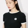 Boke Flower 2.0′ Embroidered Rib T-Shirt Boke Flower 2.0′ Embroidered Rib T-Shirt