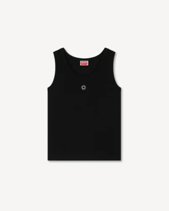 Boke Flower 2.0′ Embroidered Rib Tank Top