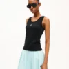 Boke Flower 2.0′ Embroidered Rib Tank Top Boke Flower 2.0′ Embroidered Rib Tank Top