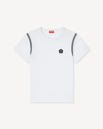 Boke Flower 2.0′ Embroidered T-Shirt in Cotton