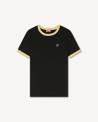 Boke Flower 2.0′ Embroidered T-Shirt in Cotton
