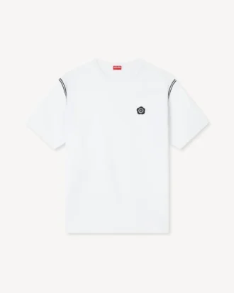 Boke Flower 2.0′ Embroidered T-Shirt in Cotton