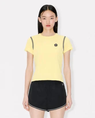Boke Flower 2.0′ Embroidered T-Shirt in Cotton