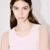 Boke Flower 2.0′ Embroidered Tank Top in Cotton