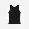Boke Flower 2.0′ Embroidered Tank Top in Mixed Viscose Boke Flower 2.0′ Embroidered Tank Top in Mixed Viscose