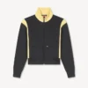 Boke Flower 2.0′ Embroidered Track Jacket in Interlock Boke Flower 2.0′ Embroidered Track Jacket in Interlock