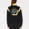 Boke Flower 2.0′ Embroidered Track Jacket in Interlock Boke Flower 2.0′ Embroidered Track Jacket in Interlock
