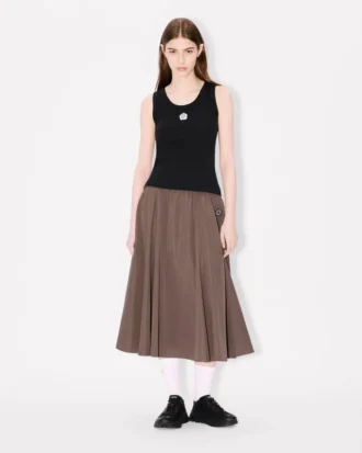 Boke Flower 2.0′ Midi Skirt