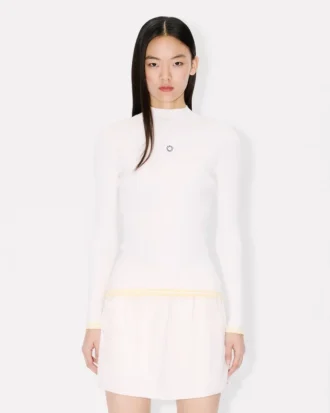 Boke Flower 2.0′ Rib Long Sleeve Top