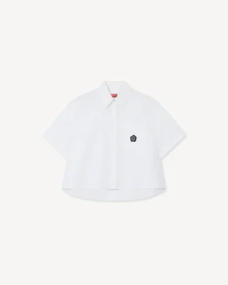 Boke Flower 2.0′ Shirt in Cotton Poplin
