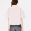 Boke Flower 2.0′ Short Dropped Shoulders Shirt in Cotton Poplin Boke Flower 2.0′ Short Dropped Shoulders Shirt in Cotton Poplin