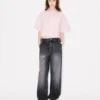 Boke Flower 2.0′ Short Dropped Shoulders Shirt in Cotton Poplin Boke Flower 2.0′ Short Dropped Shoulders Shirt in Cotton Poplin