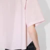 Boke Flower 2.0′ Short Dropped Shoulders Shirt in Cotton Poplin Boke Flower 2.0′ Short Dropped Shoulders Shirt in Cotton Poplin