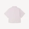 Boke Flower 2.0′ Short Dropped Shoulders Shirt in Cotton Poplin Boke Flower 2.0′ Short Dropped Shoulders Shirt in Cotton Poplin