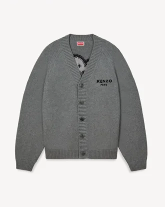 Boke Flower’ Cardigan in Cotton Wool