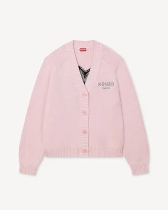Boke Flower’ Cardigan in Cotton Wool