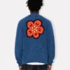 Boke Flower’ Cardigan in Cotton Wool Boke Flower’ Cardigan in Cotton Wool