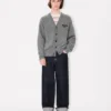 Boke Flower’ Cardigan in Cotton Wool Boke Flower’ Cardigan in Cotton Wool