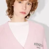 Boke Flower’ Cardigan in Cotton Wool Boke Flower’ Cardigan in Cotton Wool