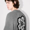 Boke Flower’ Cardigan in Cotton Wool Boke Flower’ Cardigan in Cotton Wool