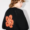 Boke Flower’ Cardigan in Cotton Wool Boke Flower’ Cardigan in Cotton Wool