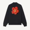 Boke Flower’ Cardigan in Cotton Wool Boke Flower’ Cardigan in Cotton Wool
