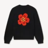 Boke Flower’ Cardigan in Cotton Wool Boke Flower’ Cardigan in Cotton Wool
