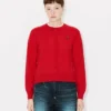Boke Flower’ Embroidered Cardigan in Merino Wool Boke Flower’ Embroidered Cardigan in Merino Wool