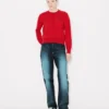 Boke Flower’ Embroidered Cardigan in Merino Wool Boke Flower’ Embroidered Cardigan in Merino Wool